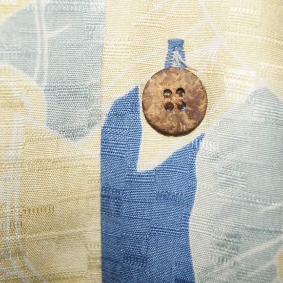 TOMMY BAHAMA 100% Silk Hawaiian Tropical Floral - Picture 7 of 9